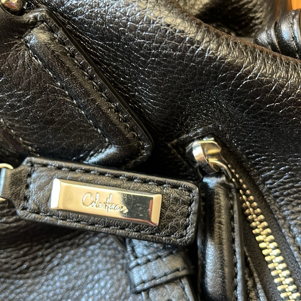 Large Cole Haan Leather Satchel - Picture 2 of 7